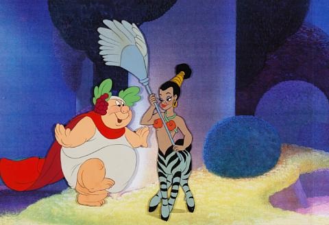 Untitled Bacchus with a zebra centaurette fanning himfrom Fantasia by Walt  Disney Studios on artnet