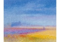 絵画 Original CLAUDE MANOUKIAN FlowerBarbizon 絵画 Original CLAUDE MANOUKIAN FlowerBarbizon 絵画 Original