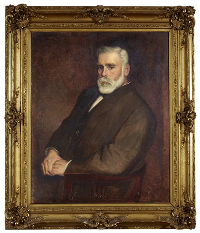 Portrait depicting Mr. Emanuel Nobel by Anonymous-Russian (19/20) on artnet