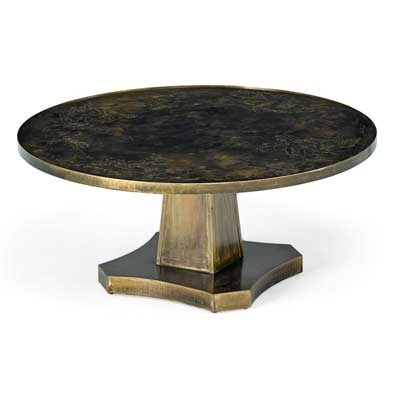 Clical Coffee Table With Pedestal Base By Philip Laverne On Artnet Clical Coffee Table With Pedestal Base By Philip Laverne