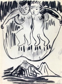 Leiko Ikemura. Tag, Nacht, Halbmond / Day, Night, Half Moon by Hortensia  von Roda | Open Library