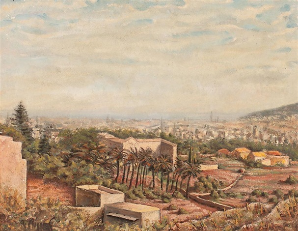 Barcelona desde Pedralbes by Ramon Rogent on