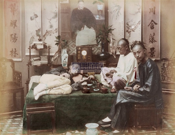 78+ 图片 煙人体 艺术 新的 45 吸大烟的中国人by Yaohua Photographic Studio on artnet