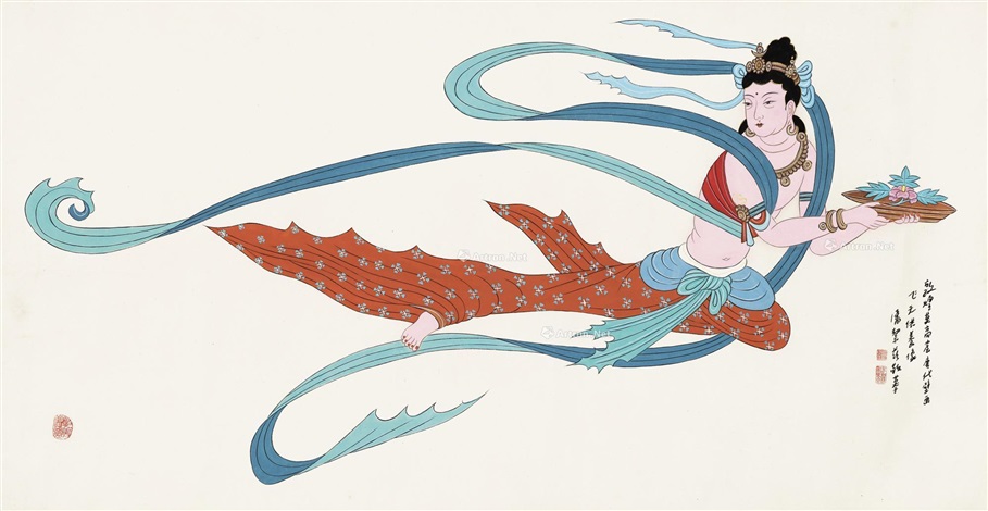 潘絜兹飞天镜心by Pan Jiezi on artnet