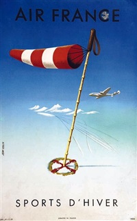 Air France Amérique du Nord by Jean Collin - Vintage Posters