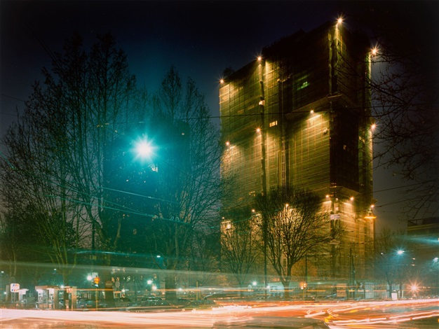 rule without exception, from the series generic night cities (and others), 1988–2000 by lewis baltz
