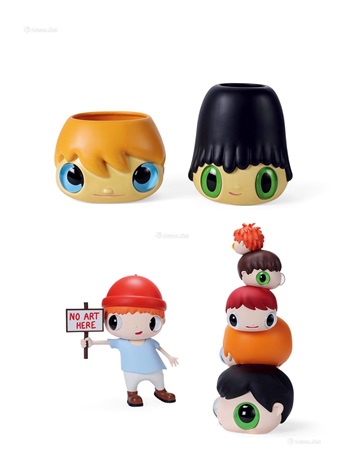Javier Calleja No Art Here +HEADS 1セット 新品 Javier Calleja No Art Here/ HEADSセット