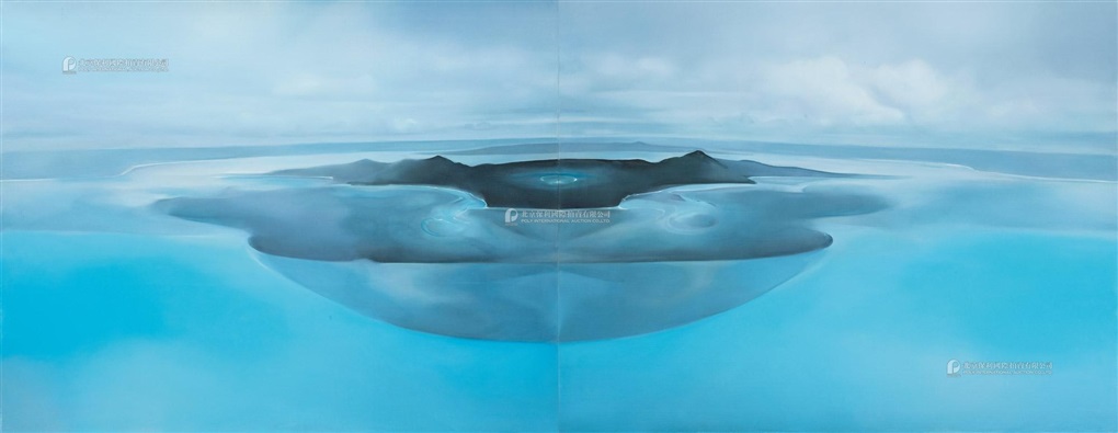 泛灵净界-净土风景（双联画by Song Kun on artnet