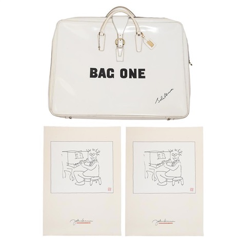 ジョンレノンイラストBAG ONE John Lennon | Bag One (1970) | Artsy