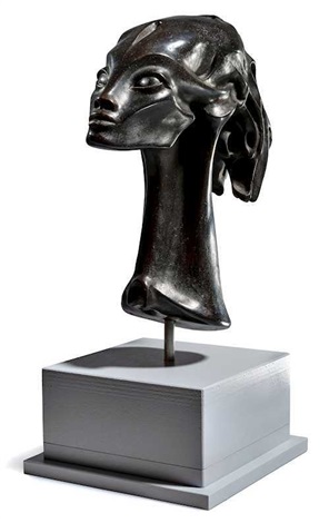 Female Head by H.R. Giger on artnet