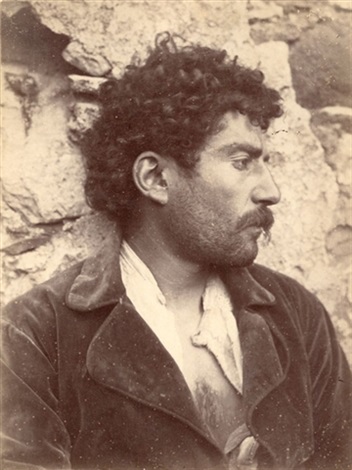 Portraits of Sicilian men 6 works by Baron Wilhelm von Gloeden on artnet