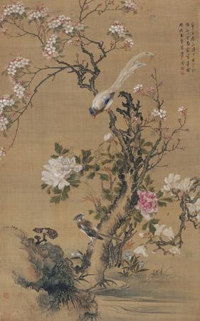 「玉堂富貴 中国年画」彩色木版画 約47×29.3㎝ 1枚｜中国美術 玉堂富贵图 by Teng Qiong on artnet