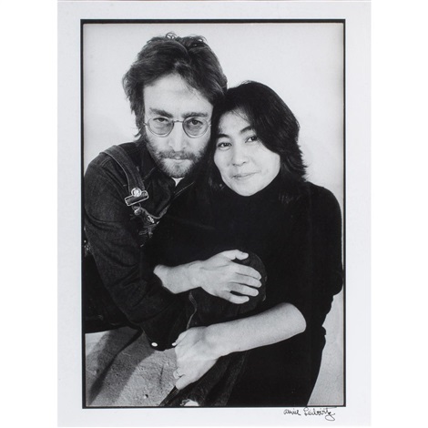 John Lennon and Yoko Ono by Annie Leibovitz on artnet