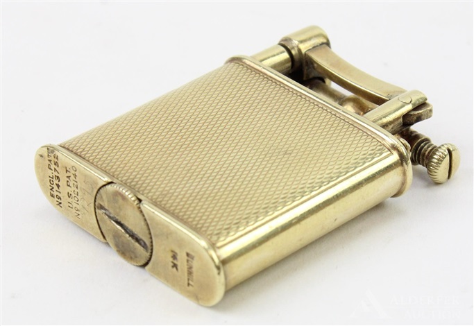 Dunhill 14k gold lighter deals