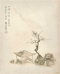 林羅山年譜稿 謝蘭生山水冊| Xie Lansheng, Landscapes | Fine Classical