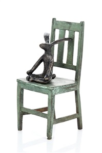 meditating hare by guy du toit