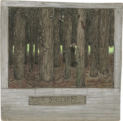 Der Einsiedler by Alexander Rothaug on artnet