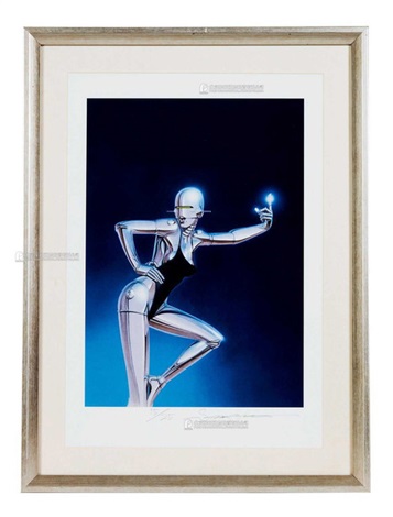 空山基一指版画by Hajime Sorayama on artnet