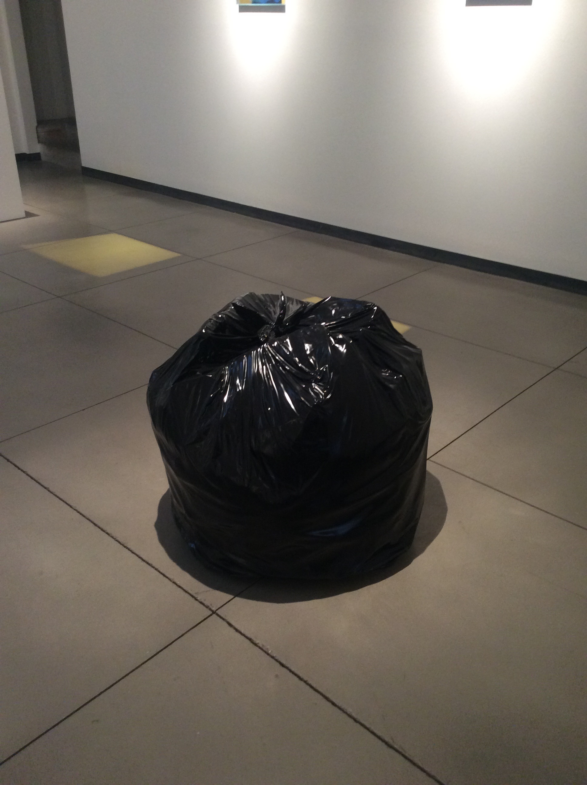 Gavin turk store bin bag
