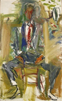 Portrait of Fairfield Porter, 1953