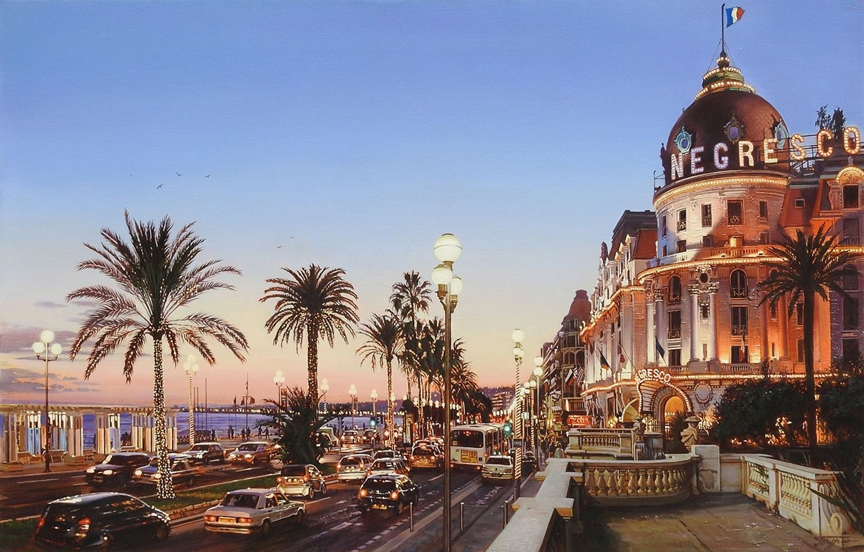 Hotel Negresco Nice By Oleg Turchin On Artnet Hotel Negresco Nice By Oleg Turchin