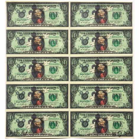 Mickey Mouse Money by Hayden Kays on artnet