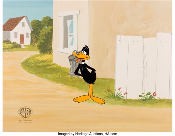 Daffy Ducks Easter Egg-citement Daffy Duck Production Cel Warner ...