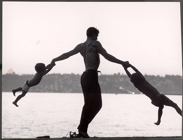 Jacques DAmboise Playing with His Children, Seattle by John Dominis on  artnet