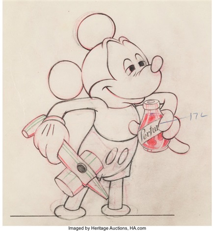 Society Dog Show Mickey Mouse Animation Drawing Walt Disney, 1939