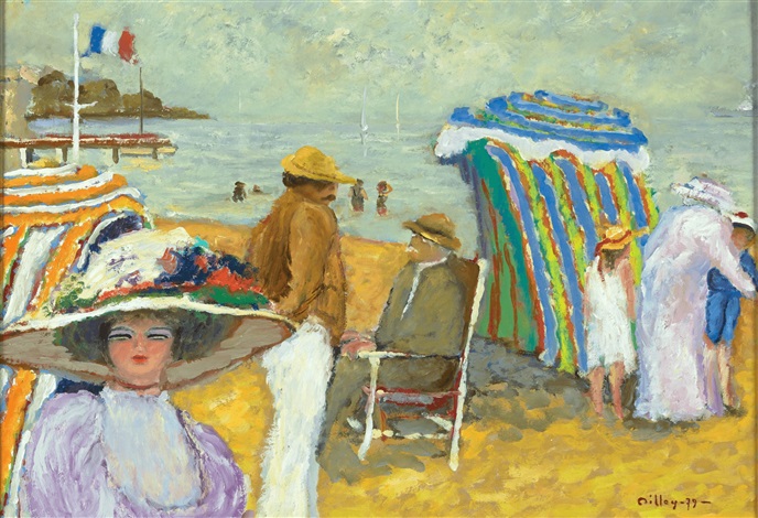 La Mathilde avec ceux de Trouville by Ramon Dilley on artnet