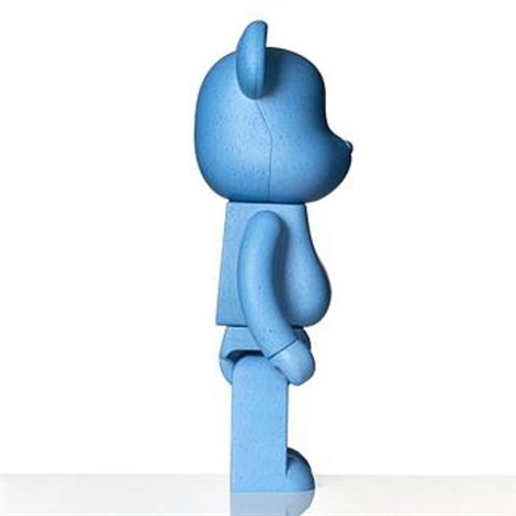 1000 Bearbrick Snarkitecture X Blackrainbow Blue Edition by Daniel 
