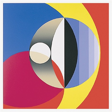 Einzelblatt 2, aus Serie mit 14 Original-Serigraphien by
