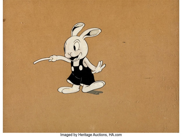 The Mysterious Jug Oswald the Lucky Rabbit Production Cel Walter Lantz