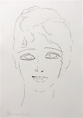 Tete de Femme by Kees van Dongen on artnet