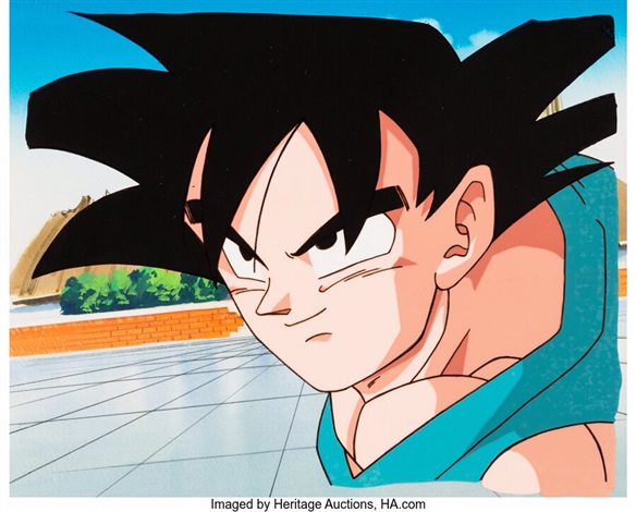 Dragon Ball GT A Heros Legacy Goku Jr. Production Cel A1, Production  Background Toei Animation, 1996 by Toei Animation on artnet