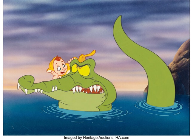 Back to Never Land Robin Williams Lost Boy and Tick-Tock the
