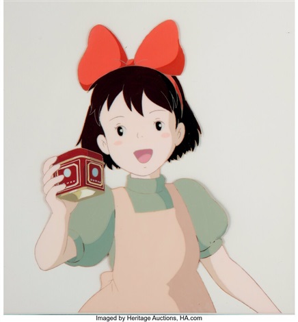 Kikis Delivery Service Kiki Production Cel Studio Ghibli