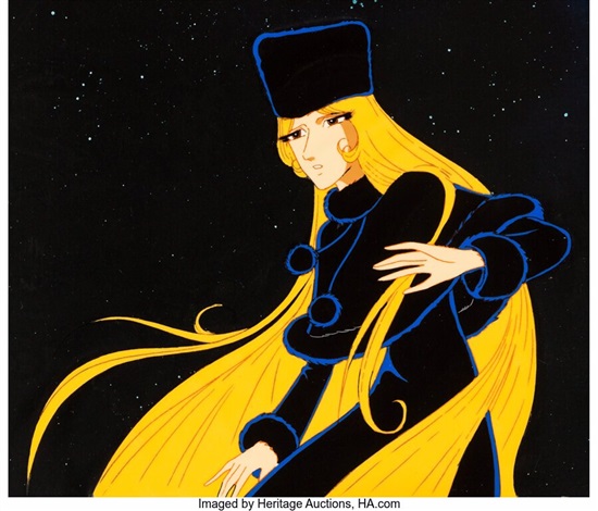 Ancien Train Magnétique Galaxy Express 999 - Édition Albator Par Noel Corporation