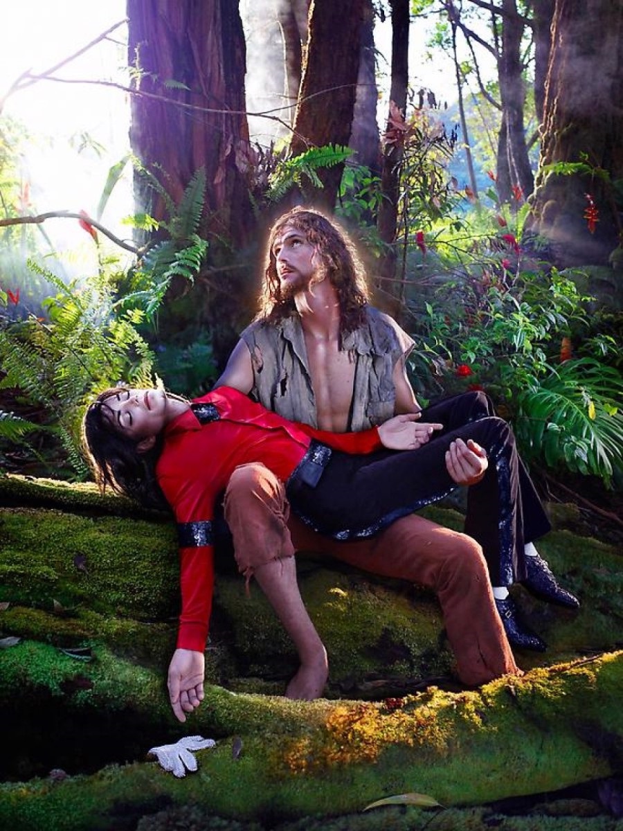 American Jesus Hold me, carry me boldly by David LaChapelle on artnet