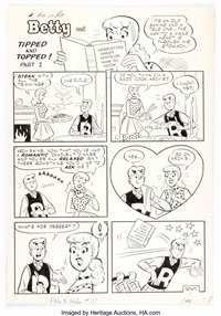 Tom Moore, Amigos y Chicas de Archie n.° 17..., 1961 | imagen Artnet