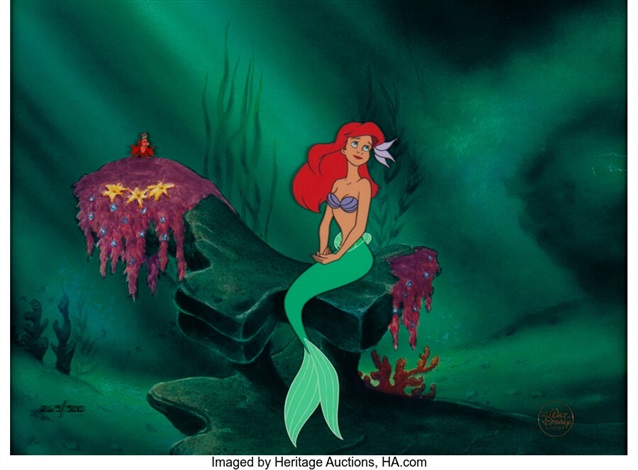 The Little Mermaid Under the Sea Ariel and Sebastian SOLD
