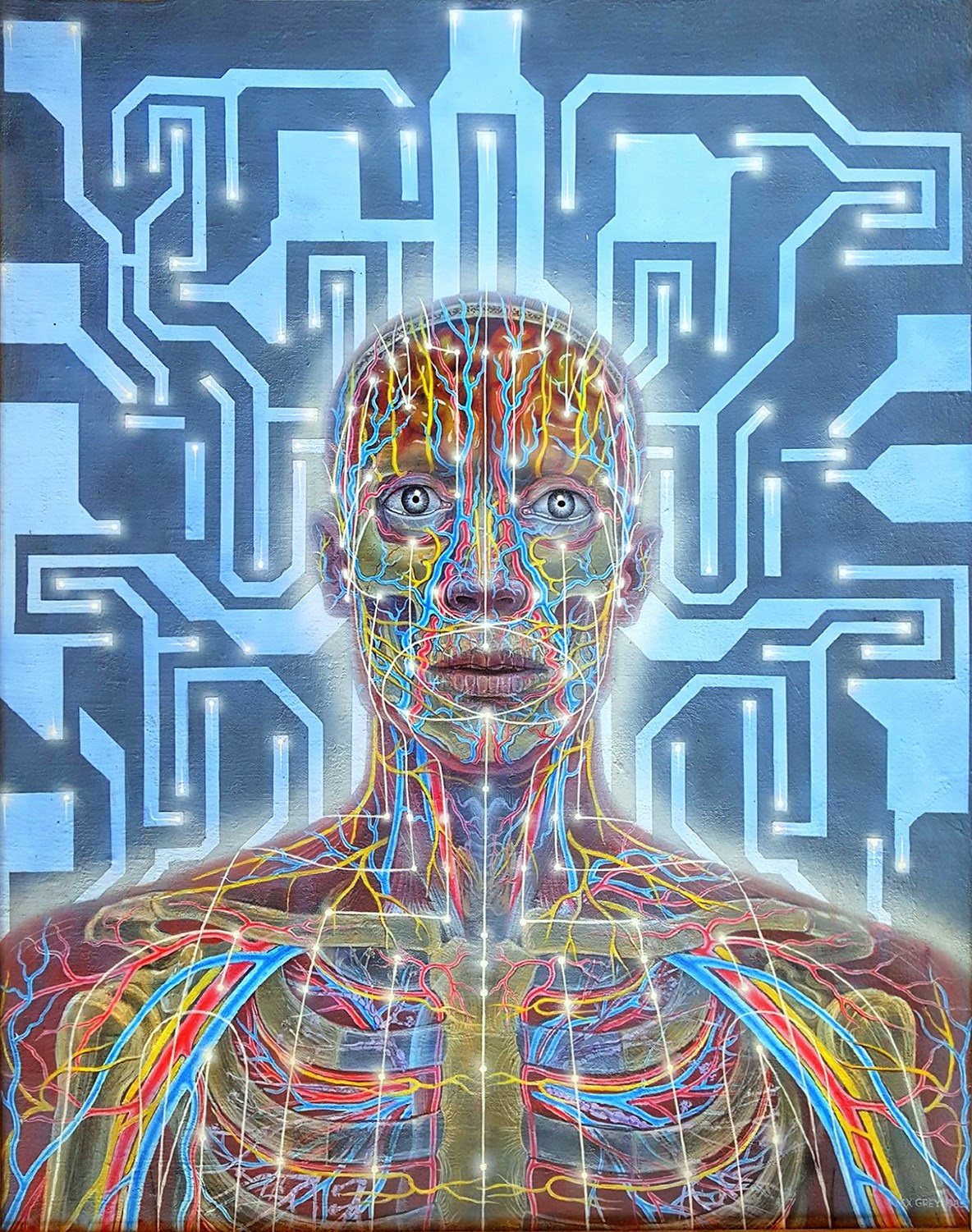 Body, Mind and Spirit by Alex Grey on artnet