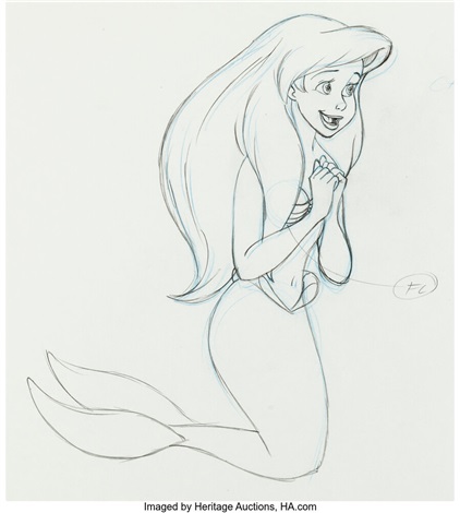 Little mermaid draw deals
