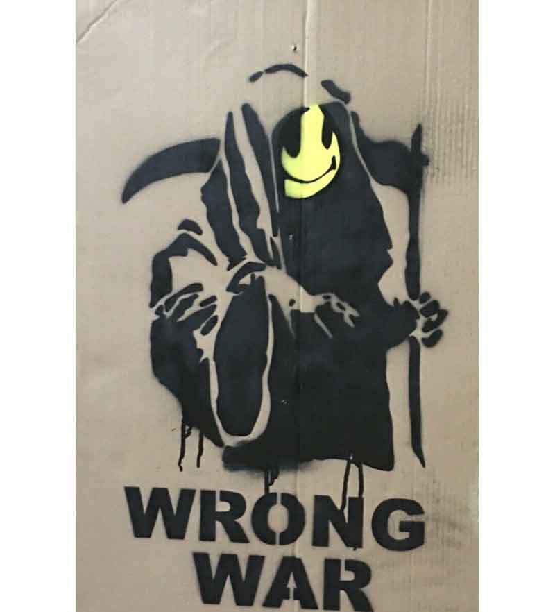 Wrong War Grim Reaper by Banksy on artnet