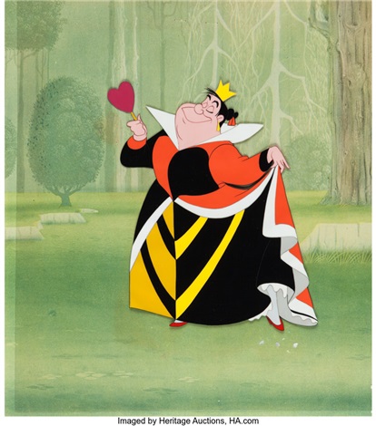 Alice in Wonderland Queen of Hearts Art Corner