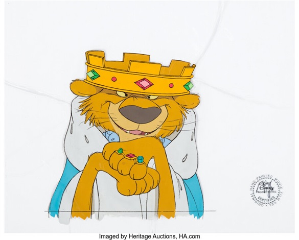 Robin Hood Prince John Production Cel Walt Disney, 1973 by Walt Disney  Studios on artnet