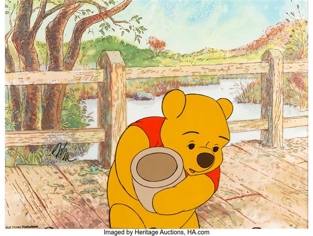 Winnie the Pooh and a Day for Eeyore Winnie the Pooh with Honey Pot Production Cel Walt Disney, 1983 by Walt Disney Studios on artnet Winnie the Pooh and a Day for Eeyore Winnie the Pooh with Honey Pot Production Cel Walt Disney, 1983 by Walt Disney Studios on artnet