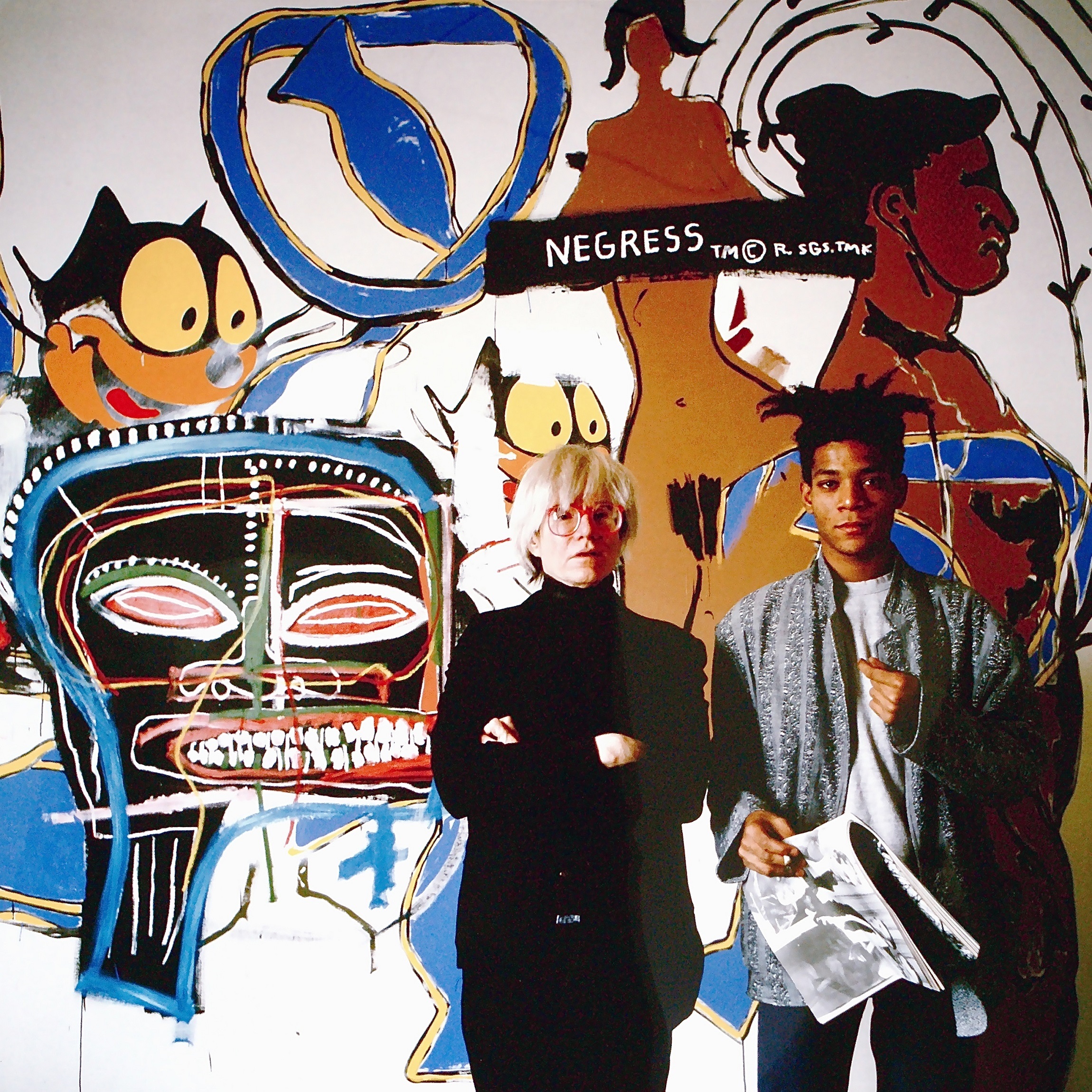 Jean-Michel Basquiat Andy Warhol by Tseng Kwong Chi on artnet