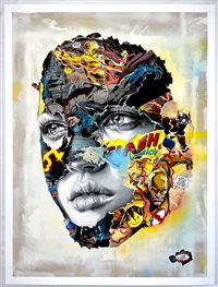 Sandra Chevrier(サンドラ・シュヴリエ) シルクスクリーン-