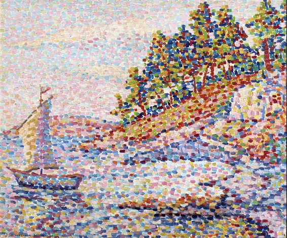 Paysage et vue sur la mer by Jeanne Selmersheim-Desgranges on artnet